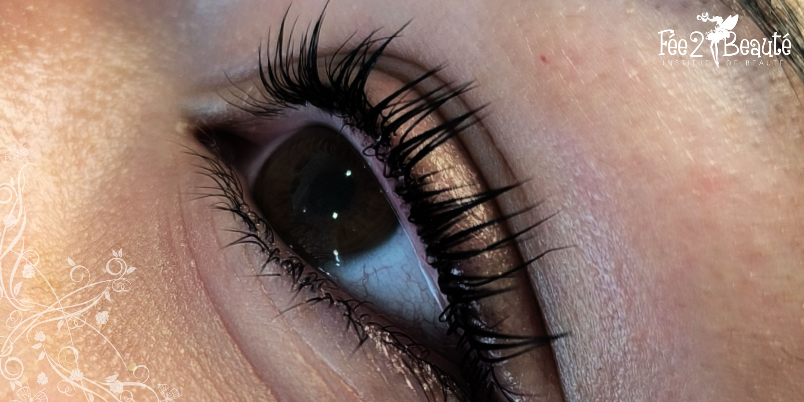 Après le Réhaussement de Cils Yumi Lashes